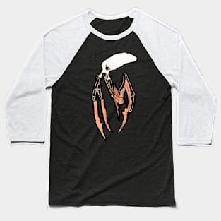 Alien Skull Baseball T-Shirt